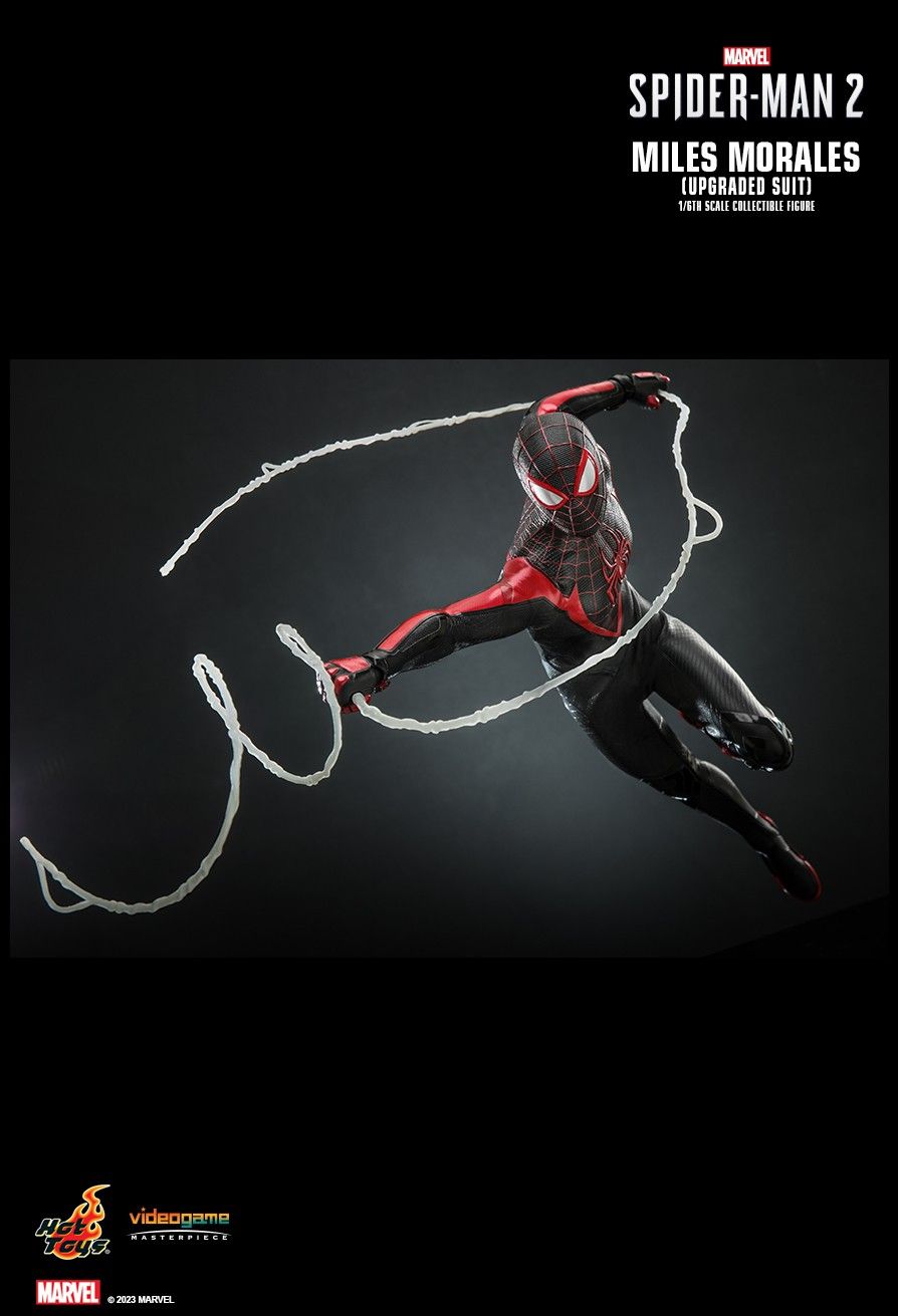 Hot Toys VGM55 - Marvel's Spider Man 2 - Miles Morales Upgraded Suit