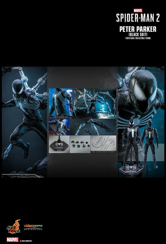 Hot Toys VGM56 - Marvel's Spider Man 2 - Peter Parker Black Suit Standard Version【Pre-Order】