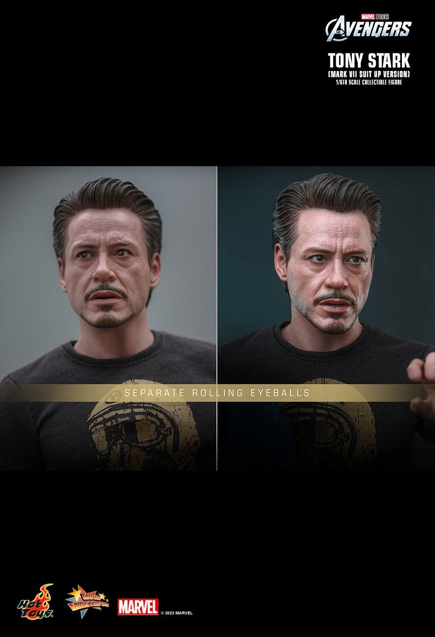 Hot Toys MMS718 - Marvel Comics - The Avengers - Tony Stark Mark VII Suit Up Version【Pre-Order】