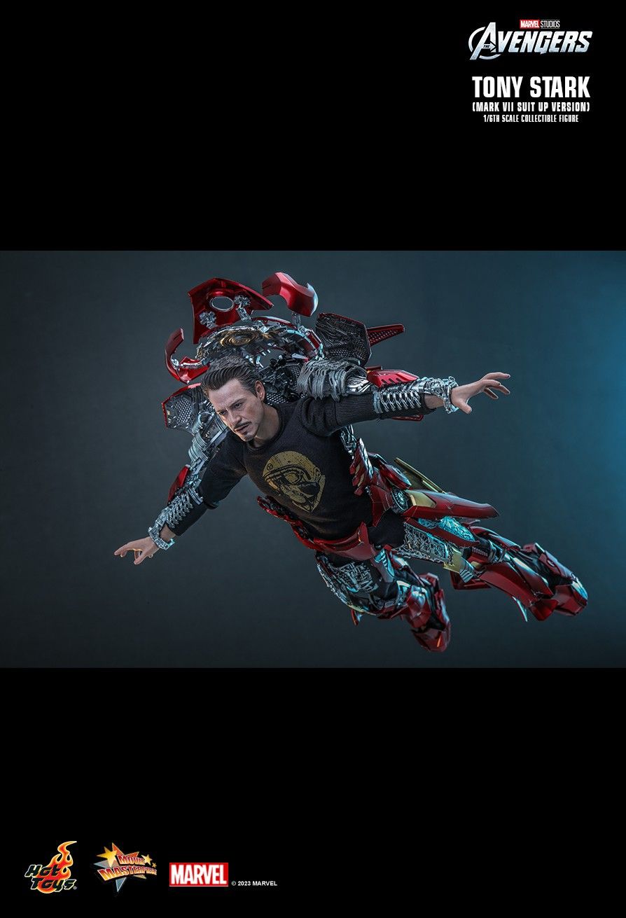 Hot Toys MMS718 - Marvel Comics - The Avengers - Tony Stark Mark VII Suit Up Version【Pre-Order】