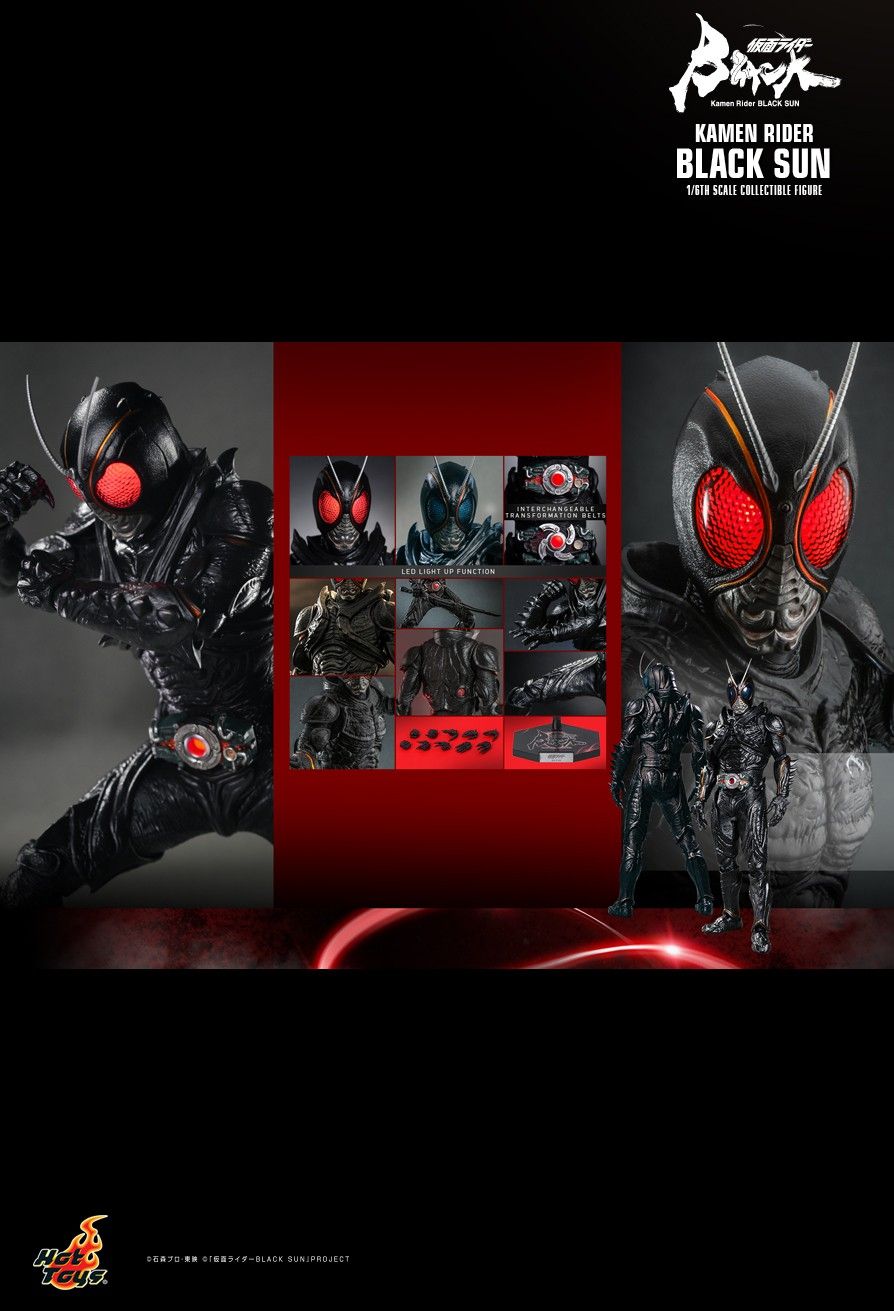 Hot Toys TMS100 - Kamen Rider - Black Sun Standard Version