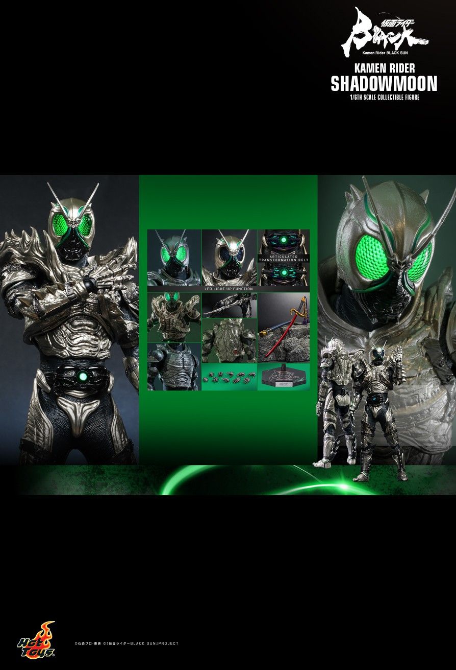 Hot Toys TMS101 - Kamen Rider Black Sun - Shadowmoon Standard Version