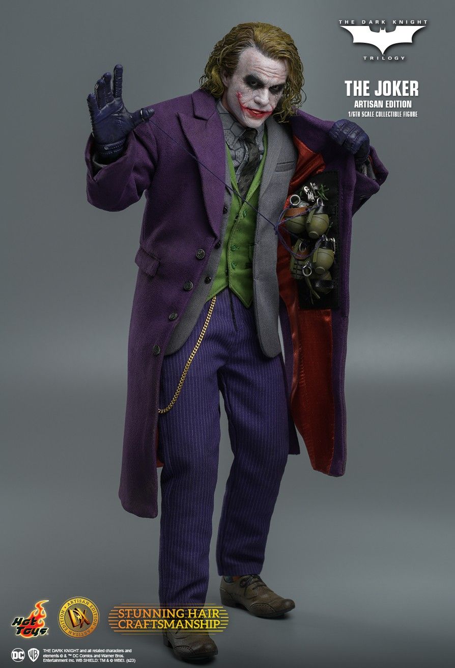 Hot Toys DX33 - DC Comics - The Dark Knight Trilogy - The Joker Deluxe Version【Pre-Order】