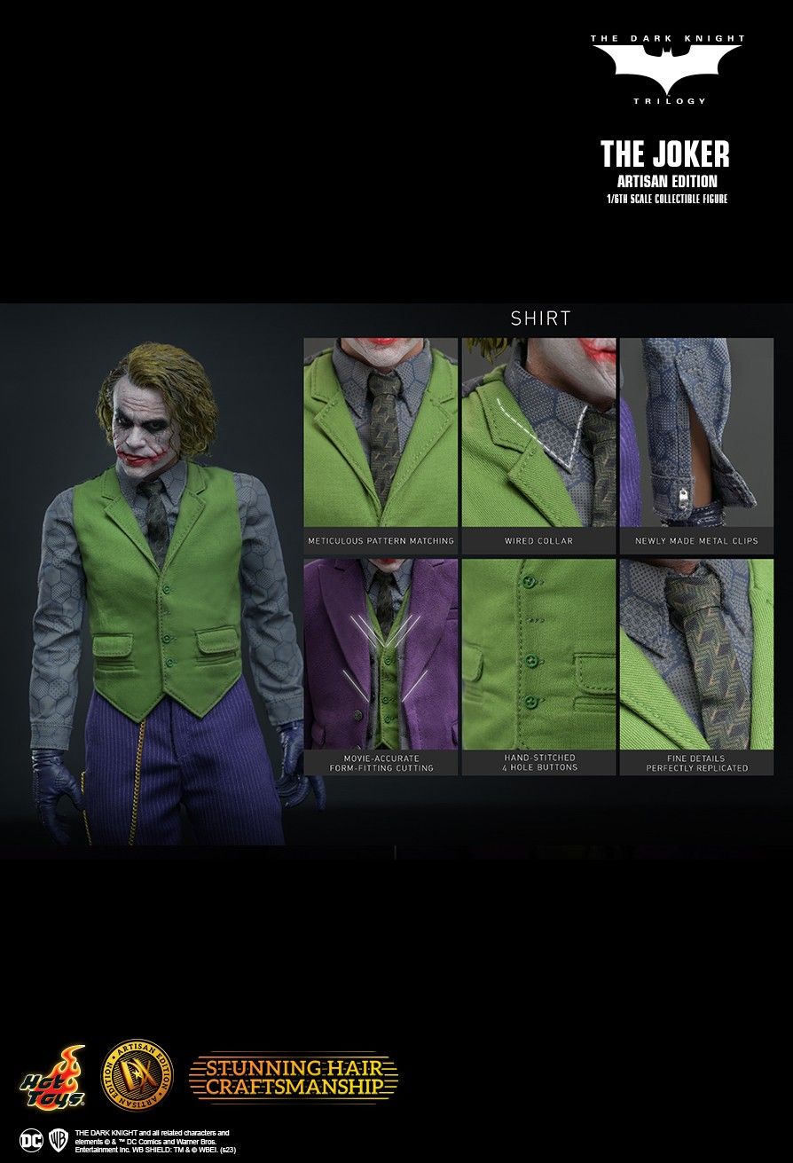 Hot Toys DX33 - DC Comics - The Dark Knight Trilogy - The Joker Deluxe Version【Pre-Order】