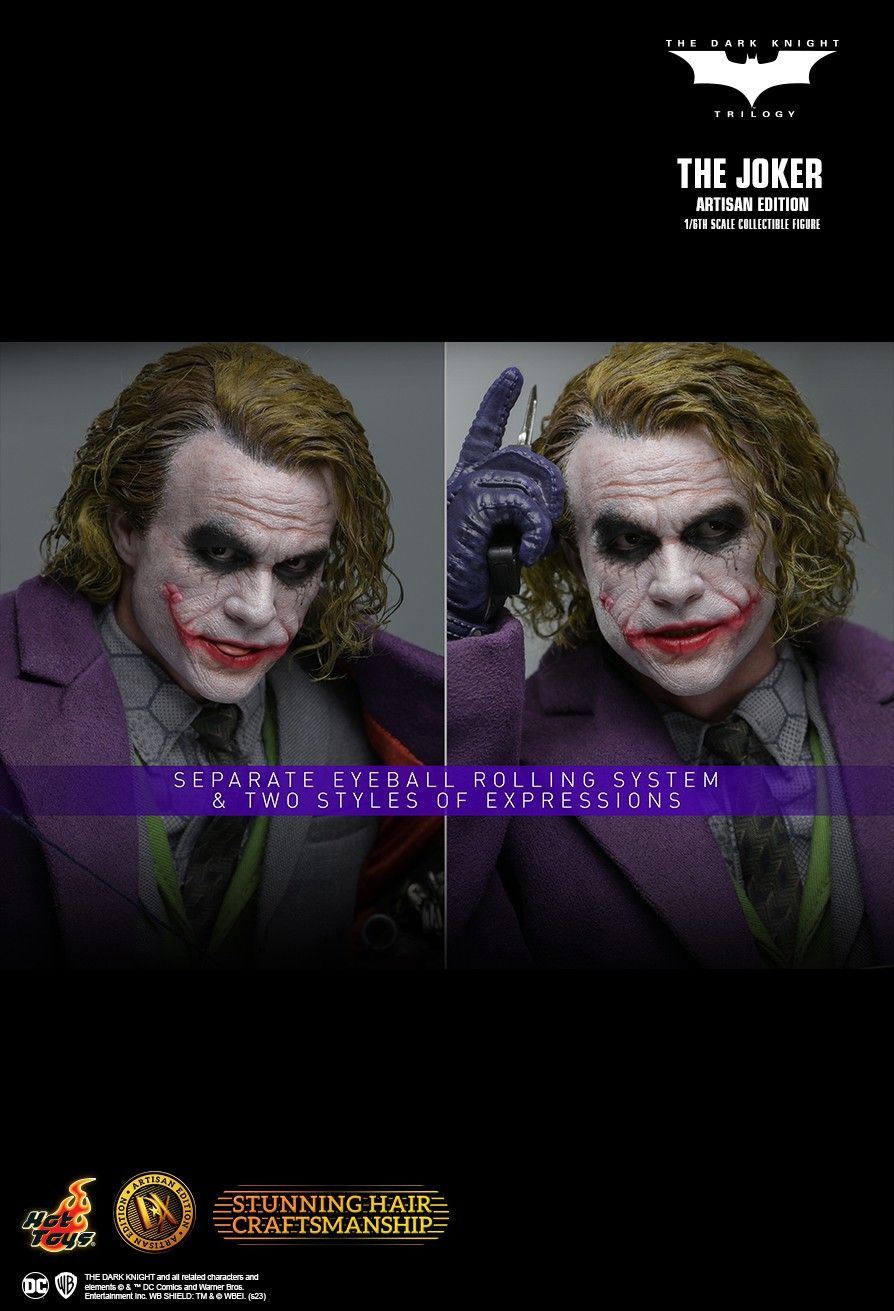 Hot Toys DX33 - DC Comics - The Dark Knight Trilogy - The Joker Deluxe Version【Pre-Order】