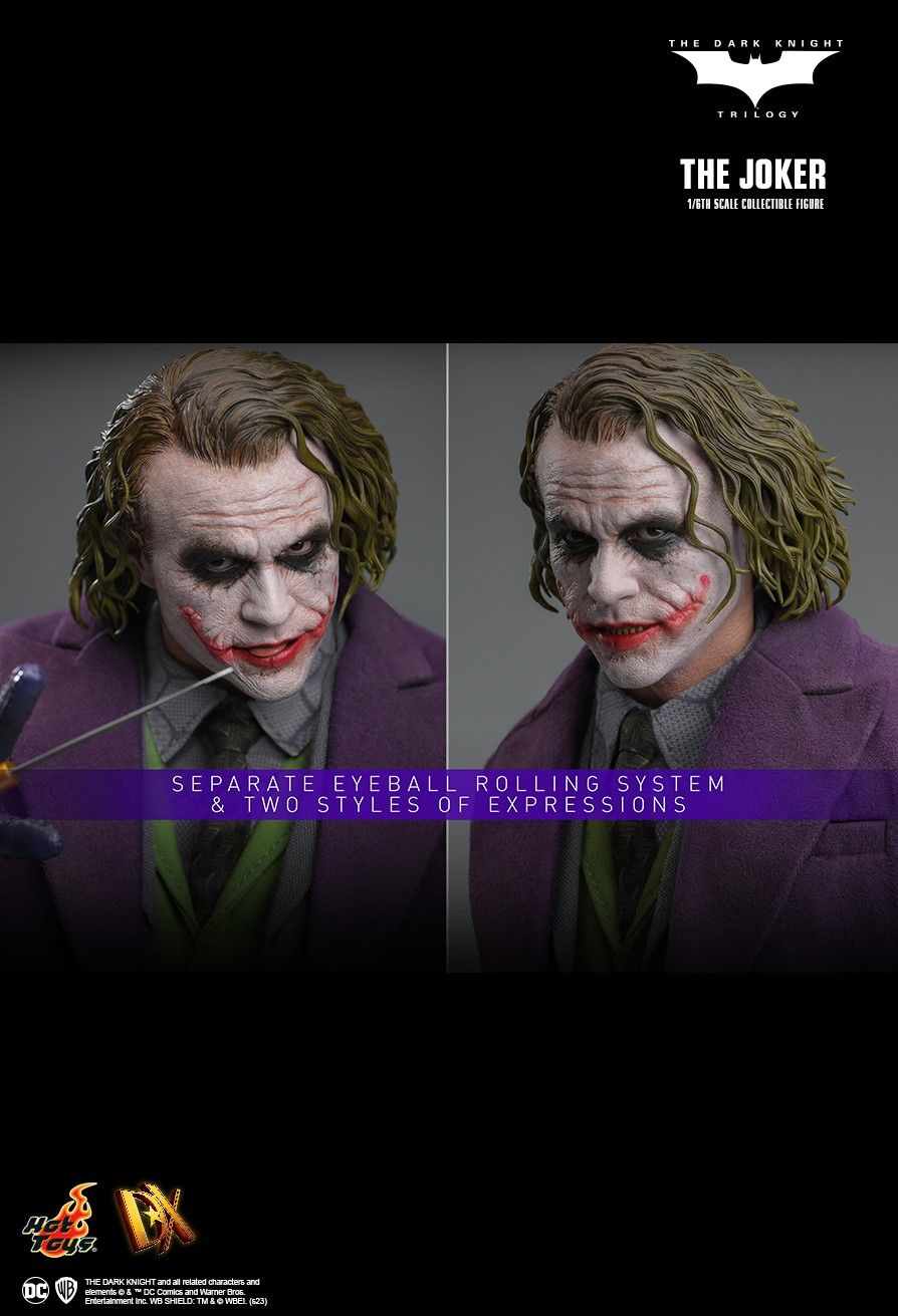 Hot Toys DX32 - DC Comics - The Dark Knight Trilogy - The Joker Standard Version【Pre-Order】