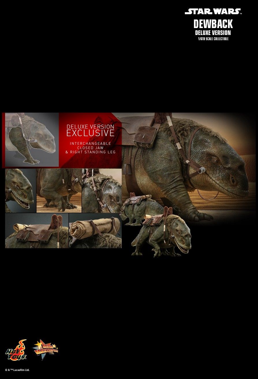 Hot Toys MMS720 - Star Wars IV : A New Hope - Dewback Deluxe Version【Pre-Order】