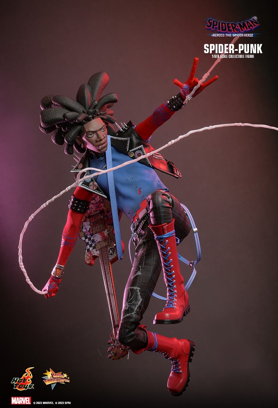 Hot Toys MMS726B - Marvel Comics - Spider-Man : Across The Spider Verse - Spider Punk Deluxe Version【Pre-Order】