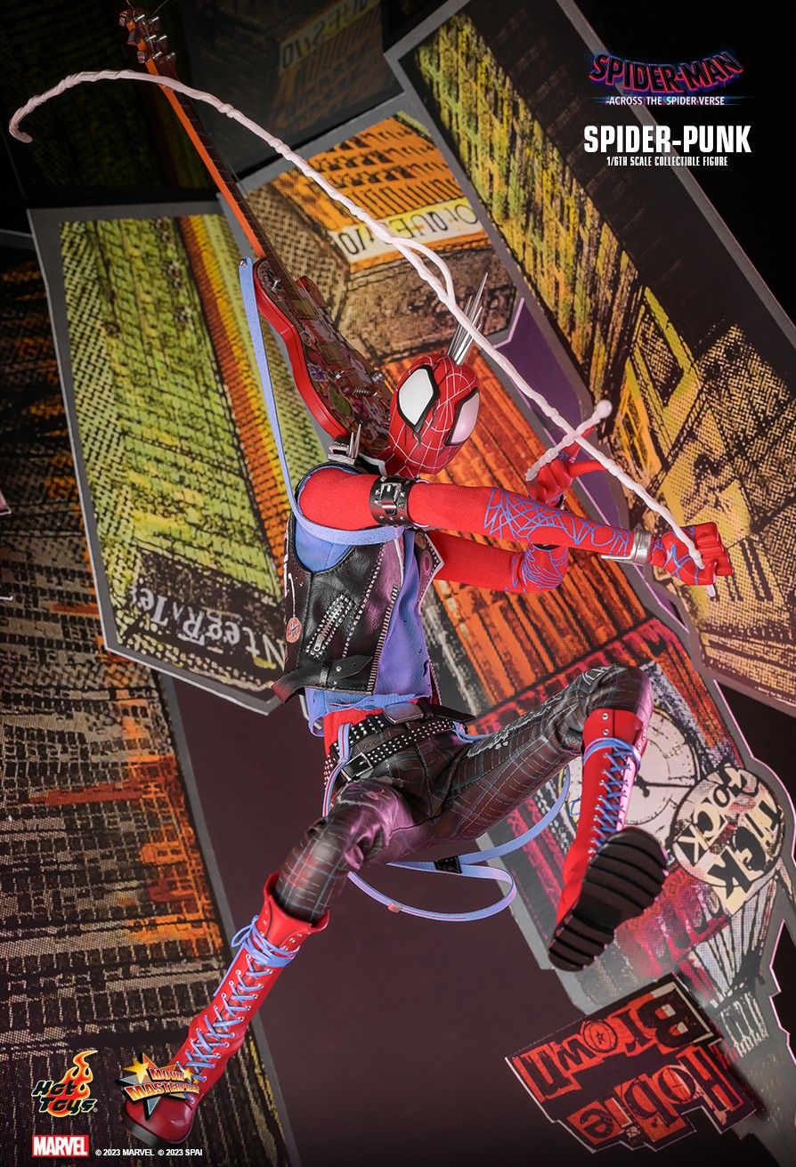 Hot Toys MMS726 - Marvel Comics - Spider-Man : Across The Spider Verse - Spider Punk Standard Version【Pre-Order】