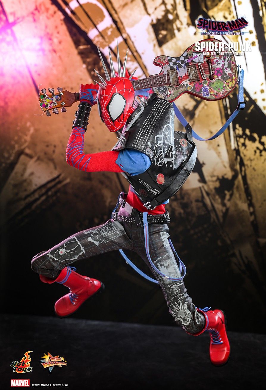 Hot Toys MMS726 - Marvel Comics - Spider-Man : Across The Spider Verse - Spider Punk Standard Version【Pre-Order】