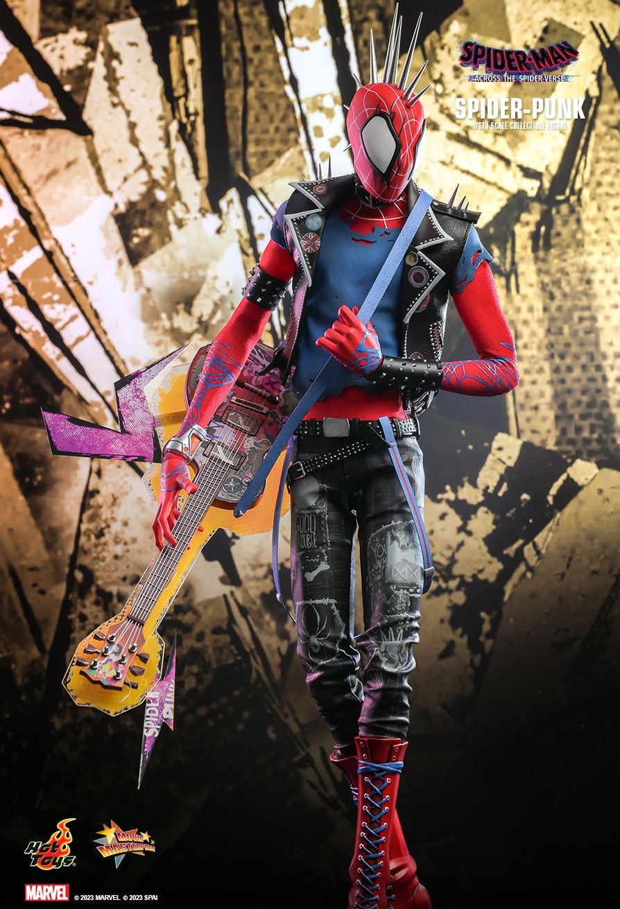 Hot Toys MMS726 - Marvel Comics - Spider-Man : Across The Spider Verse - Spider Punk Standard Version【Pre-Order】