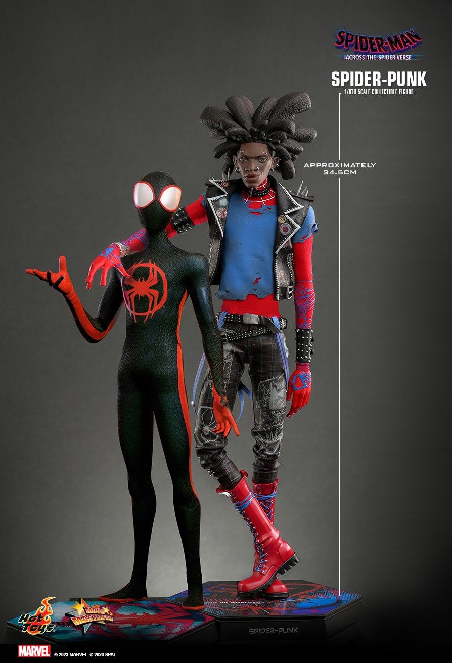 Hot Toys MMS726 - Marvel Comics - Spider-Man : Across The Spider Verse - Spider Punk Standard Version【Pre-Order】