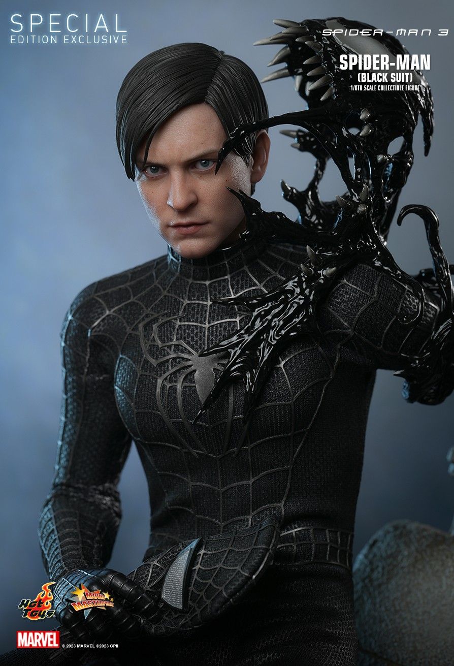 Hot Toys MMS727 - Marvel Comics - Spider Man 3 - Spider Man Black Suit Standard Version【Pre-Order】