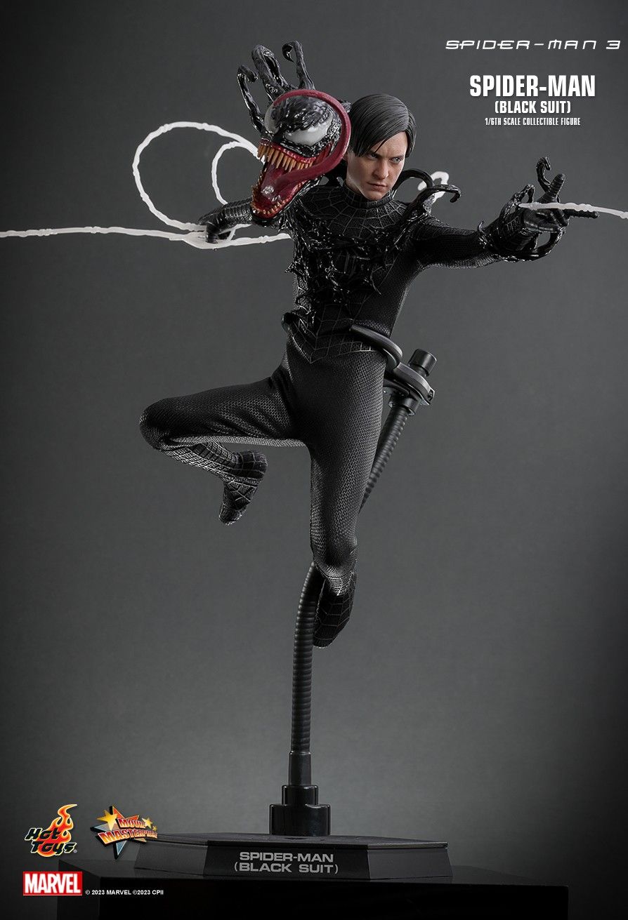 Hot Toys MMS727 - Marvel Comics - Spider Man 3 - Spider Man Black Suit Standard Version【Pre-Order】