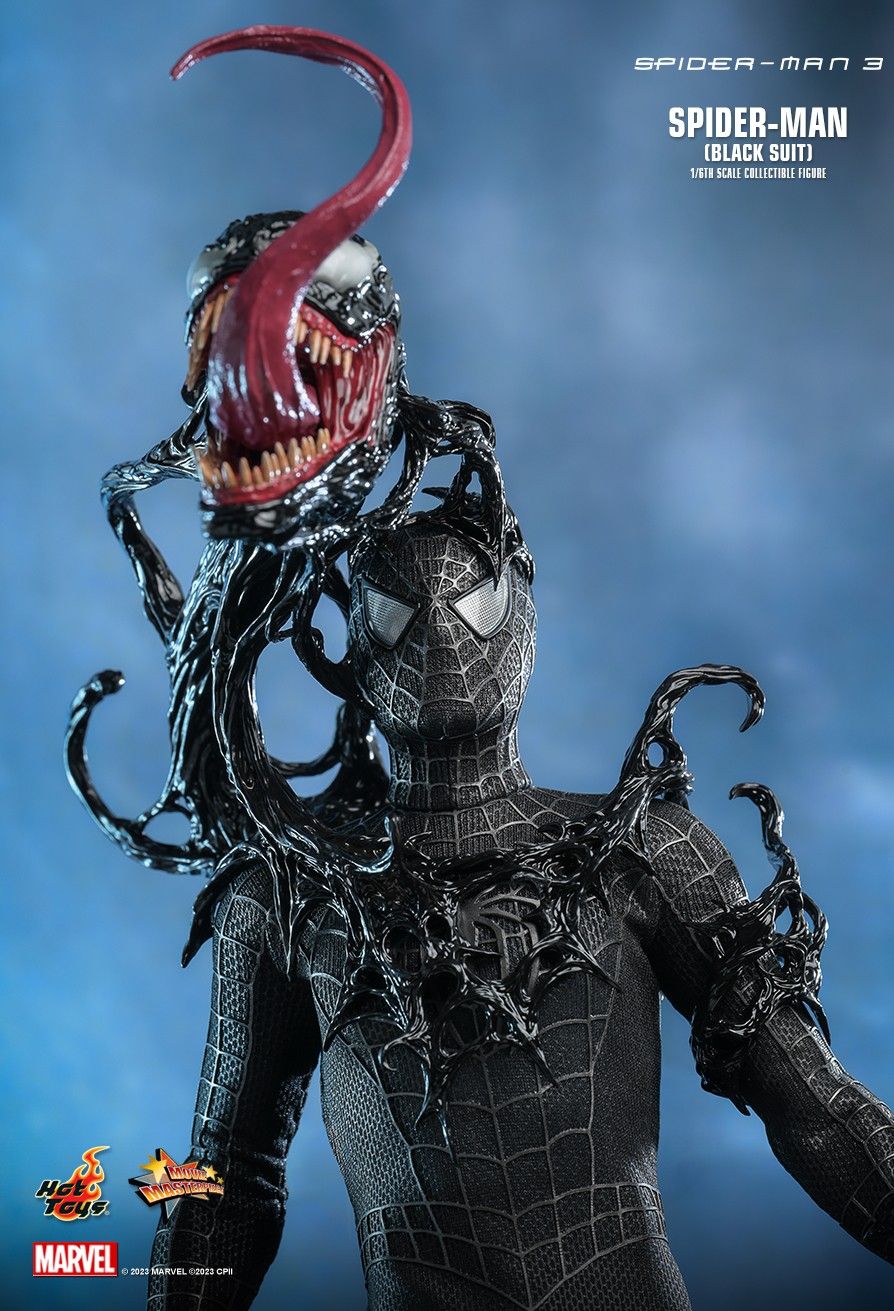 Hot Toys MMS727 - Marvel Comics - Spider Man 3 - Spider Man Black Suit Standard Version【Pre-Order】