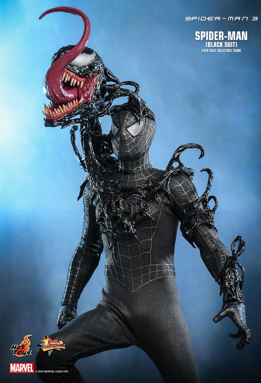 Hot Toys MMS727B - Marvel Comics - Spider Man 3 - Spider Man Black Suit Deluxe Version【Pre-Order】