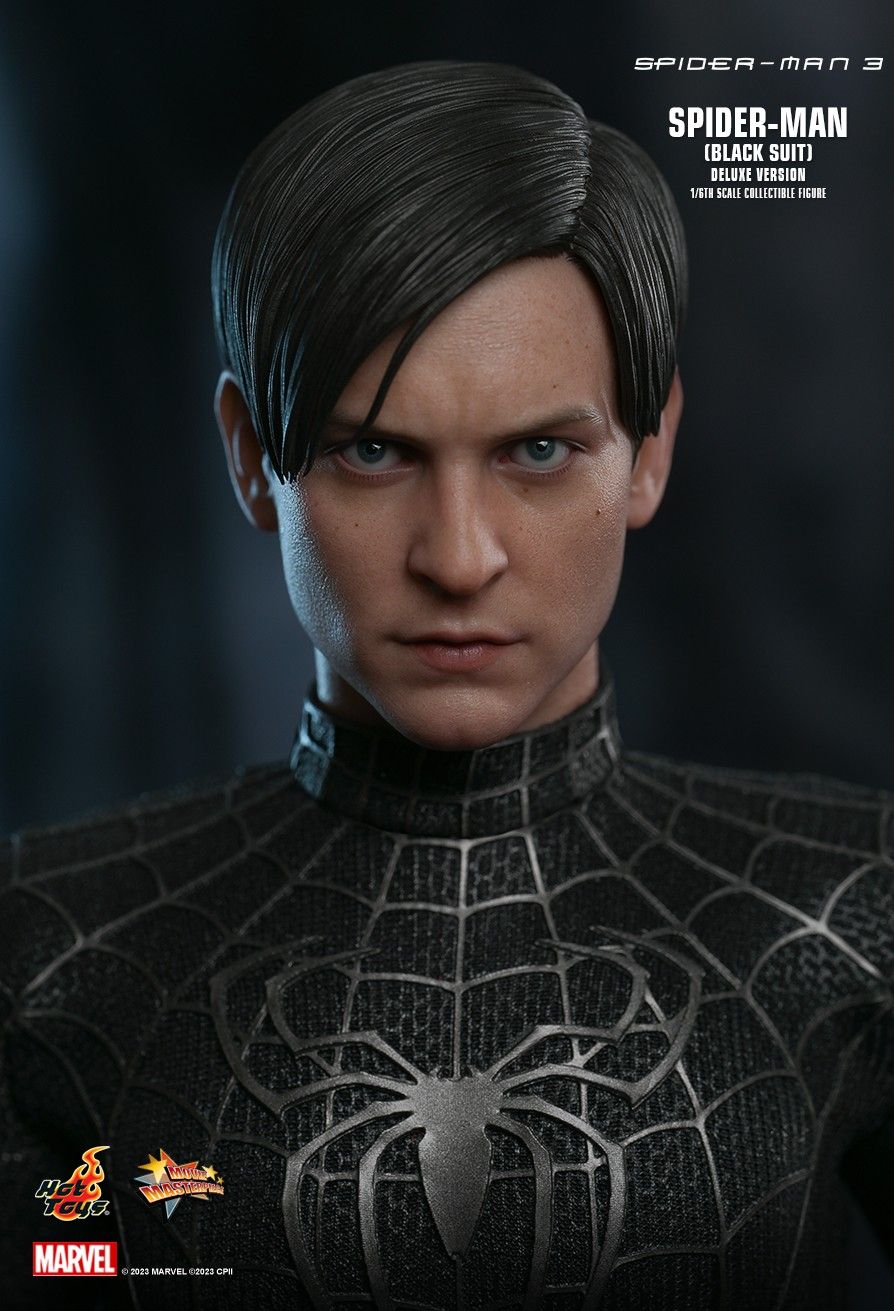 Hot Toys MMS728B - Marvel Comics - Spider Man 3 - Spider Man Black Suit Deluxe Version【Pre-Order】