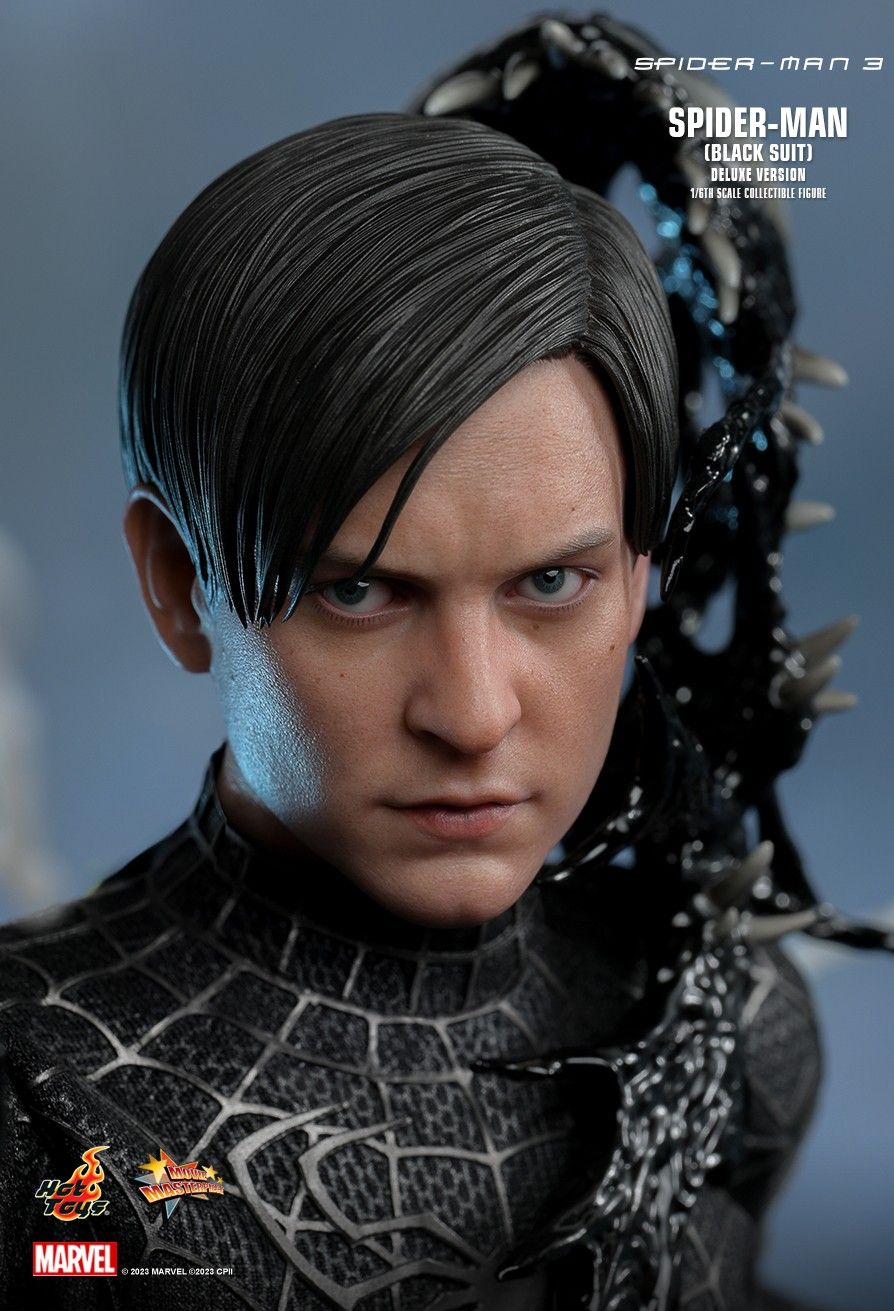 Hot Toys MMS728B - Marvel Comics - Spider Man 3 - Spider Man Black Suit Deluxe Version【Pre-Order】