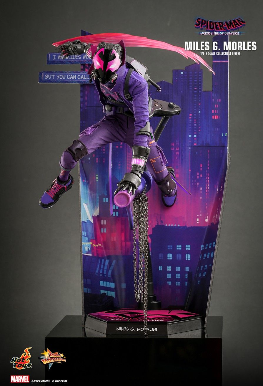 Hot Toys MMS725B - Marvel Comics - Spider-Man : Across The Spider Verse - Miles G. Morales Deluxe Version【Pre-Order】