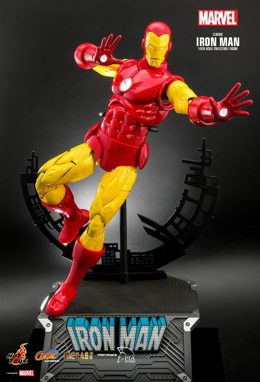 Hot Toys CMS014D57 - Marvel Comics - Classic Iron Man Standard Version