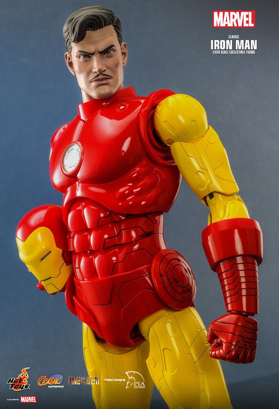 Hot Toys CMS014D57 - Marvel Comics - Classic Iron Man Standard Version