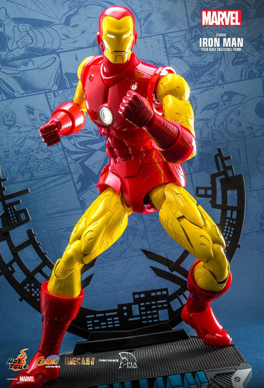 Hot Toys CMS014D57 - Marvel Comics - Classic Iron Man Standard Version