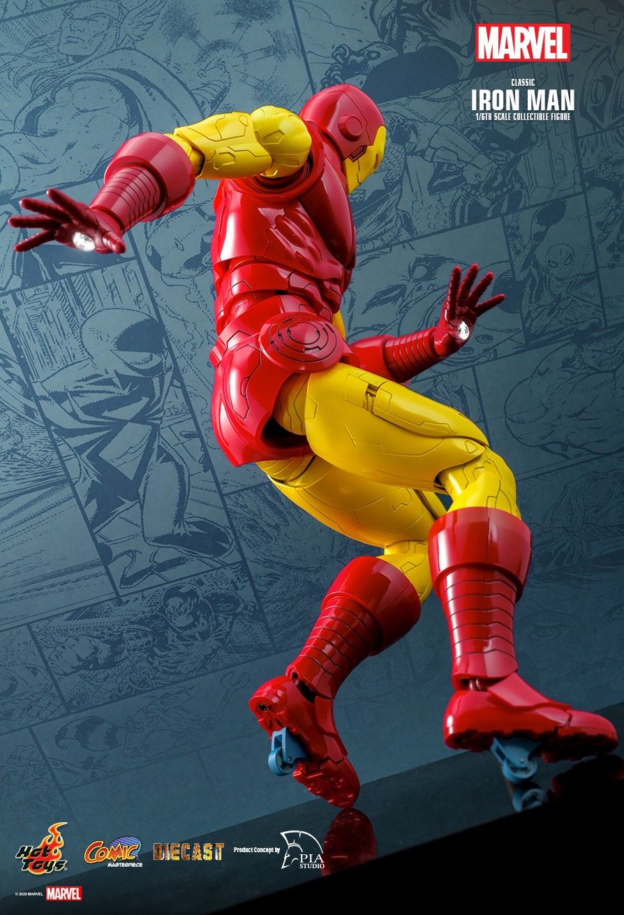 Hot Toys CMS014D57 - Marvel Comics - Classic Iron Man Standard Version