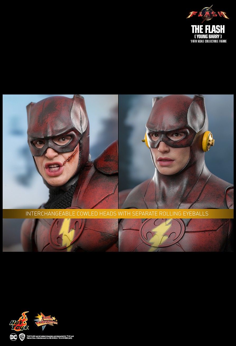 Hot Toys MMS723 - DC Comics - The Flash - The Flash Young Barry Standard Version【Pre-Order】