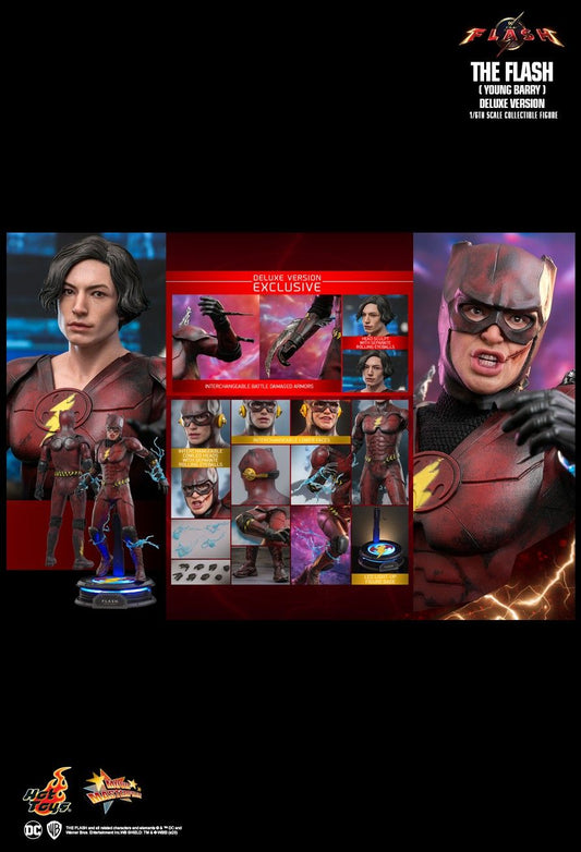 Hot Toys MMS724 - DC Comics - The Flash - The Flash Young Barry Deluxe Version【Pre-Order】