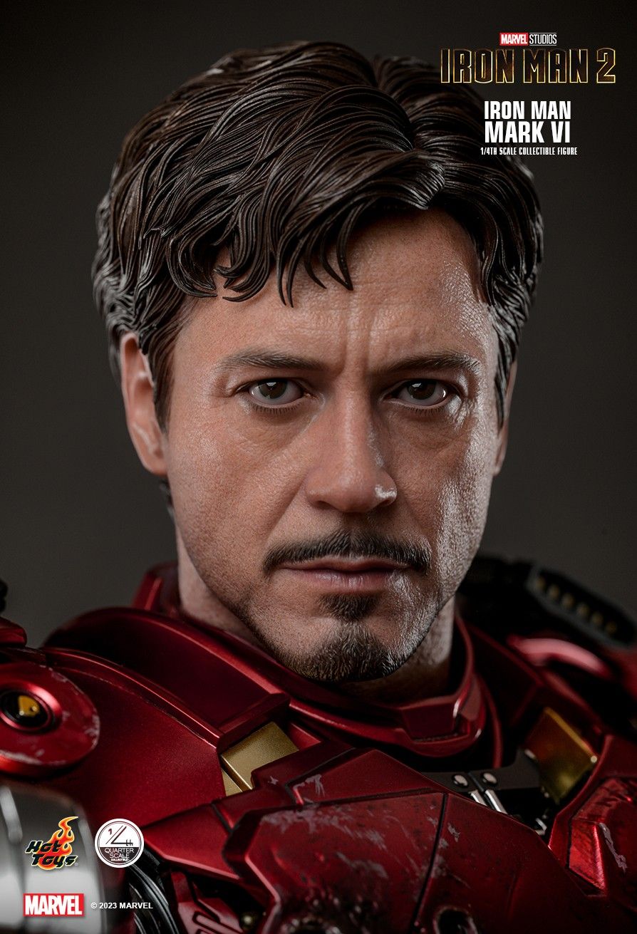 Hot Toys QS025 - Iron Man 2 - Iron Man Mark VI【Pre-Order】