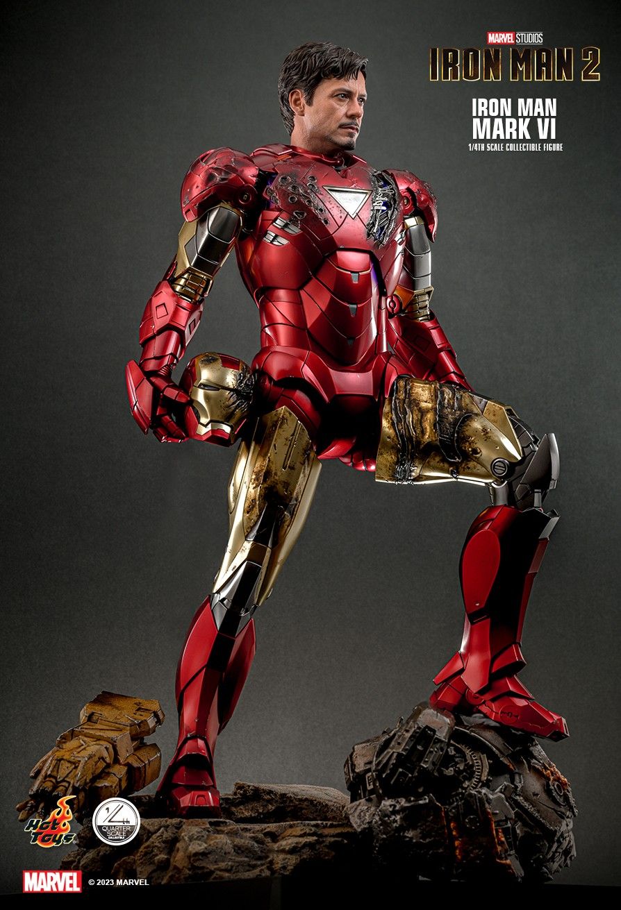 Hot Toys QS025 - Iron Man 2 - Iron Man Mark VI【Pre-Order】