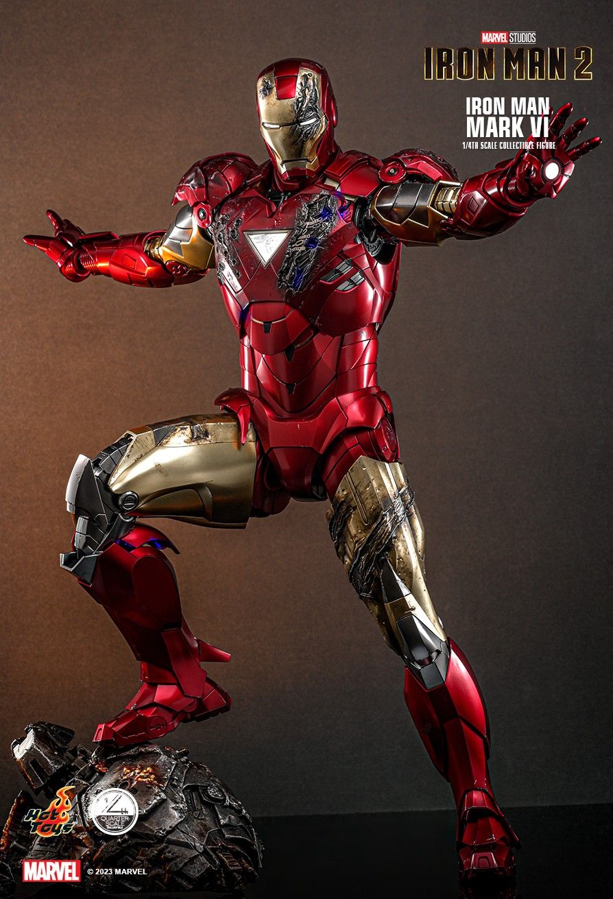 Hot Toys QS025 - Iron Man 2 - Iron Man Mark VI【Pre-Order】