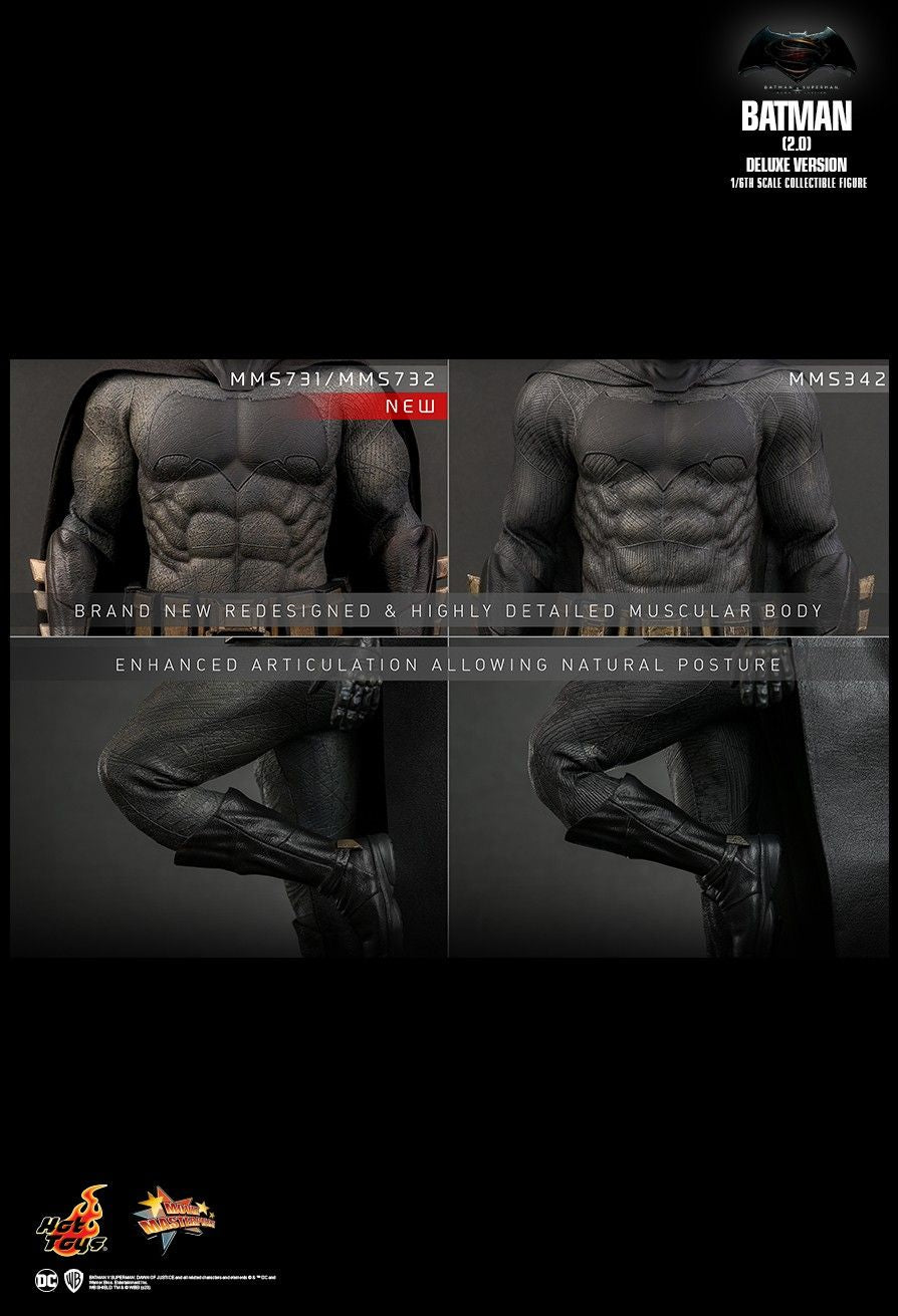 Hot Toys MMS732 - DC Comics - Batman Vs Superman : Dawn Of Justice - Batman Deluxe Version 【Pre-Order】