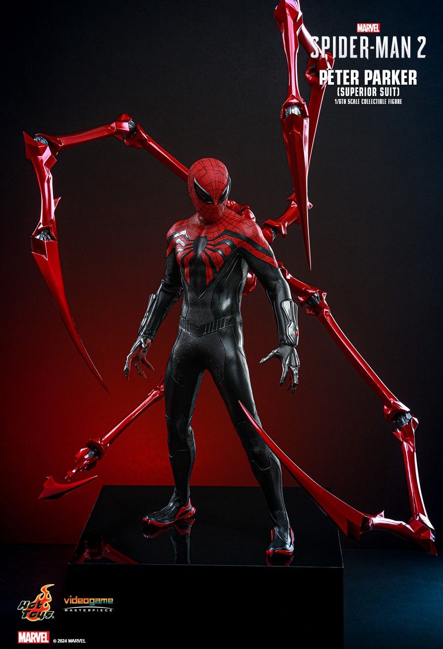 Hot Toys VGM61 - Marvel's Spider Man 2 - Peter Parker Superior Suit【Pre-Order】