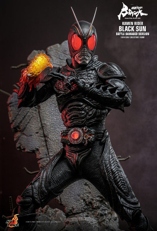 Hot Toys TMS115 - Kamen Rider Black Sun - Black Sun Battle Damaged Version