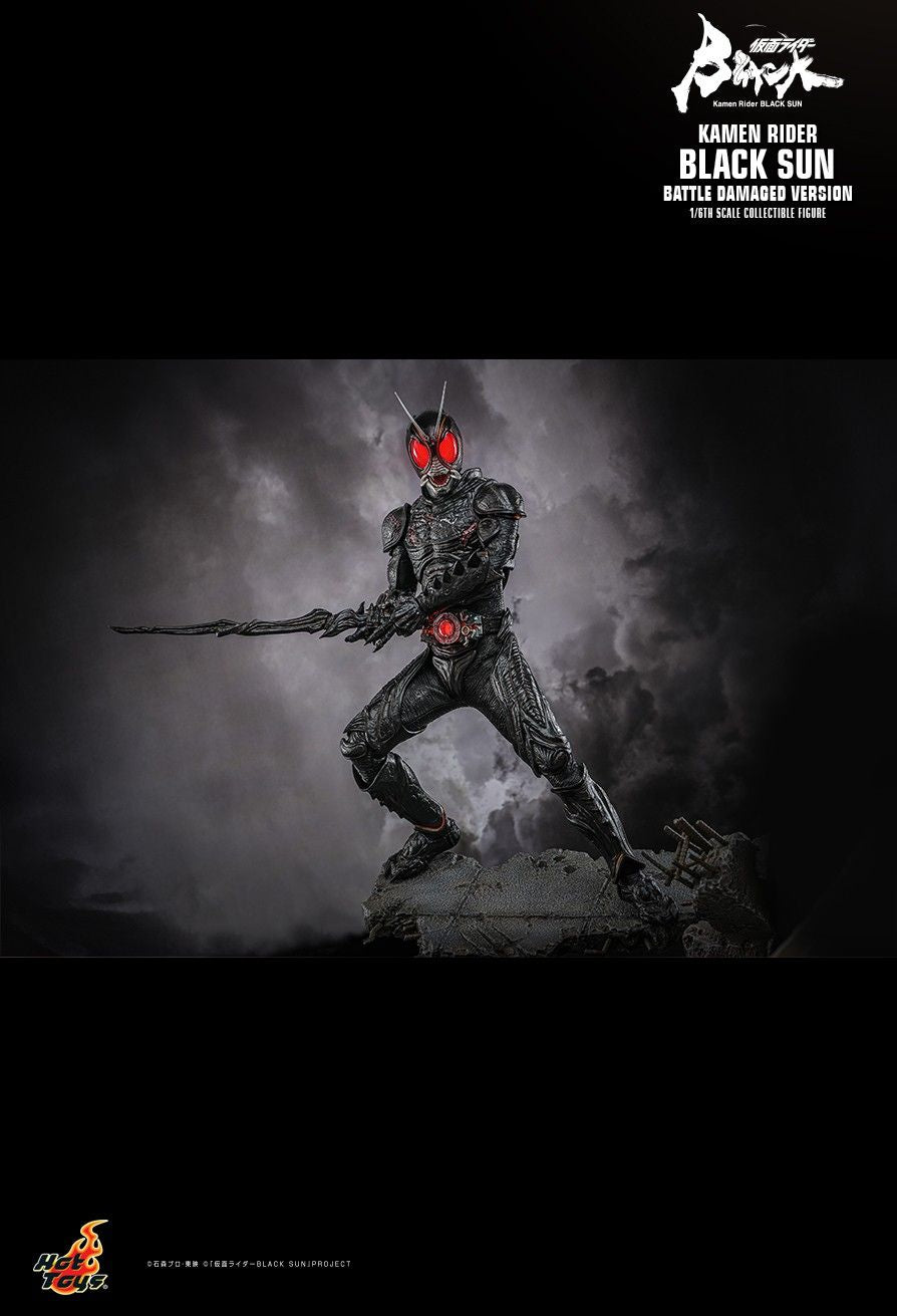 Hot Toys TMS115 - Kamen Rider Black Sun - Black Sun Battle Damaged Version