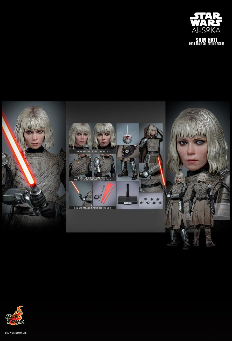 Hot Toys TMS124 - Star Wars: Ahsoka - Shin Hati 【Pre-Order】