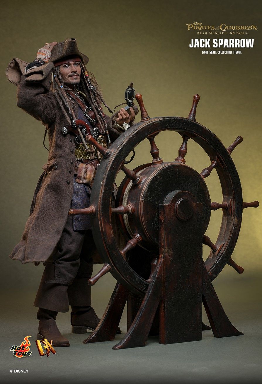 Hot Toys DX37 - Pirates Of The Caribbean : Dead Men Tell No Tales - Jack Sparrow Standard Version【Pre-Order】