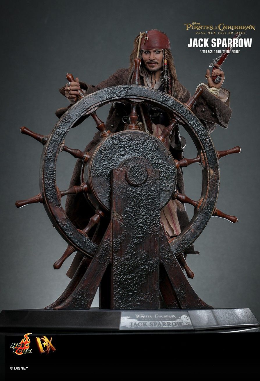 Hot Toys DX37 - Pirates Of The Caribbean : Dead Men Tell No Tales - Jack Sparrow Standard Version【Pre-Order】