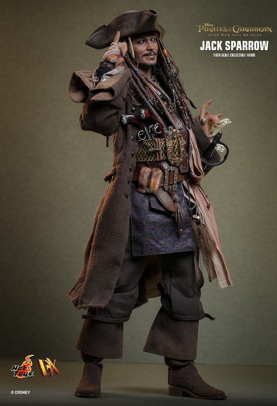 Hot Toys DX37 - Pirates Of The Caribbean : Dead Men Tell No Tales - Jack Sparrow Standard Version【Pre-Order】