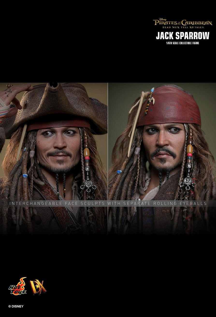 Hot Toys DX37 - Pirates Of The Caribbean : Dead Men Tell No Tales - Jack Sparrow Standard Version【Pre-Order】