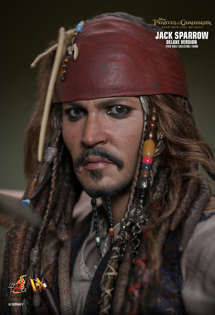 Hot Toys DX38 - Pirates Of The Caribbean : Dead Men Tell No Tales - Jack Sparrow Deluxe Version【Pre-Order】