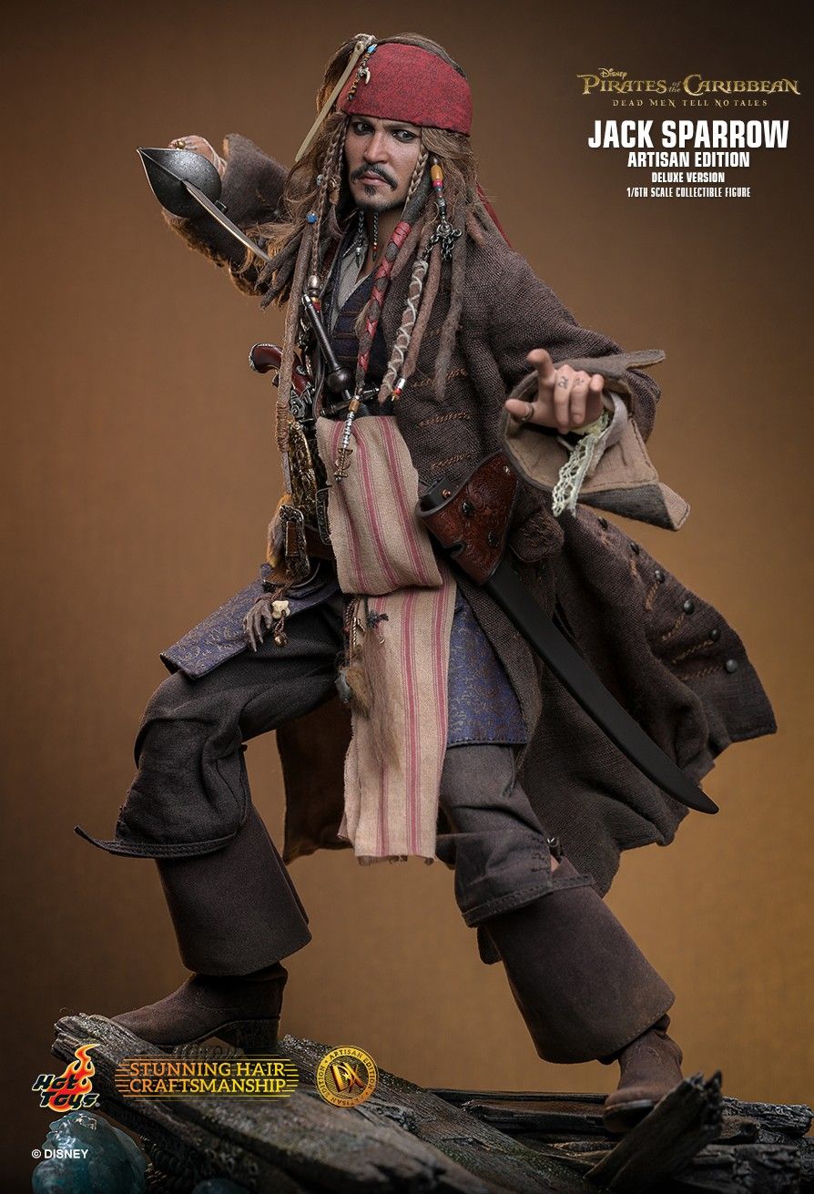 Hot Toys DX39 - Pirates Of The Caribbean : Dead Men Tell No Tales - Jack Sparrow Artisan Edition【Pre-Order】