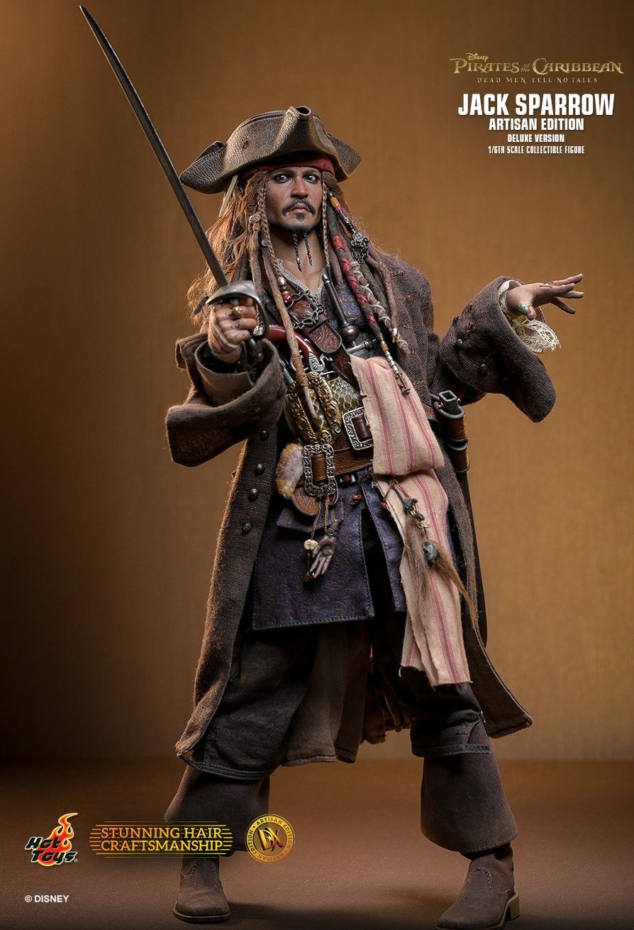 Hot Toys DX39 - Pirates Of The Caribbean : Dead Men Tell No Tales - Jack Sparrow Artisan Edition【Pre-Order】