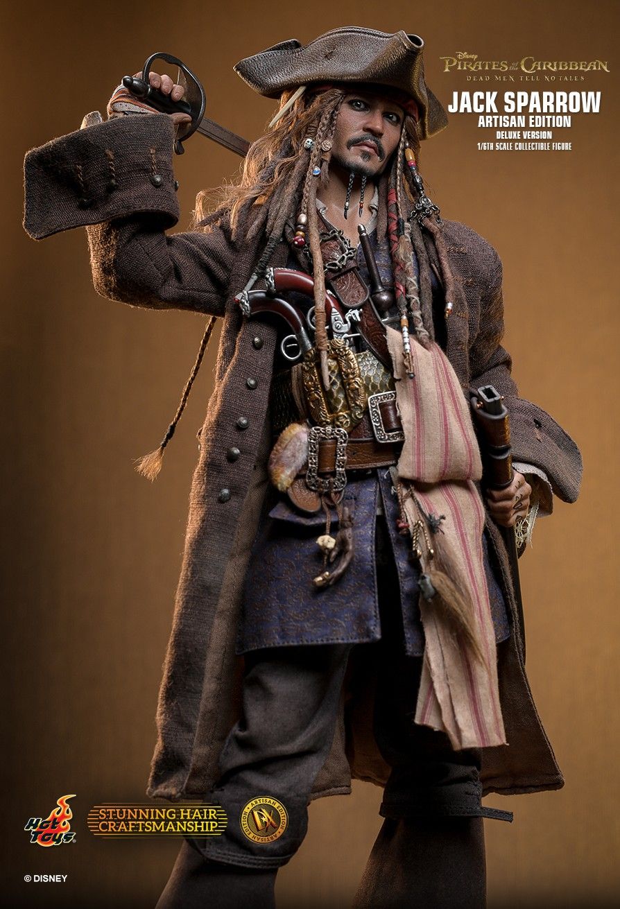 Hot Toys DX39 - Pirates Of The Caribbean : Dead Men Tell No Tales - Jack Sparrow Artisan Edition【Pre-Order】