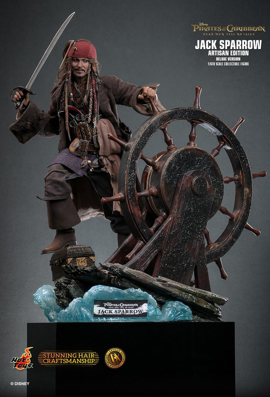 Hot Toys DX39 - Pirates Of The Caribbean : Dead Men Tell No Tales - Jack Sparrow Artisan Edition【Pre-Order】