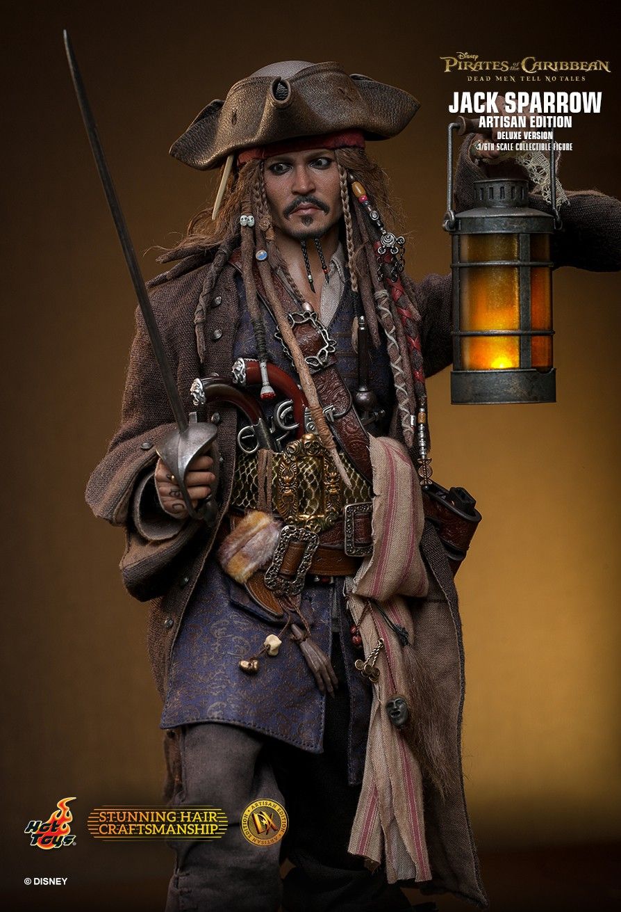 Hot Toys DX39 - Pirates Of The Caribbean : Dead Men Tell No Tales - Jack Sparrow Artisan Edition【Pre-Order】