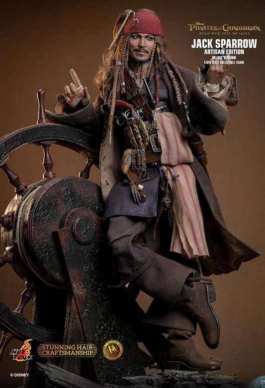 Hot Toys DX39 - Pirates Of The Caribbean : Dead Men Tell No Tales - Jack Sparrow Artisan Edition【Pre-Order】