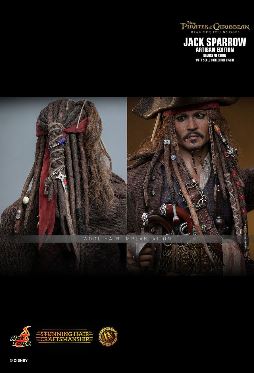 Hot Toys DX39 - Pirates Of The Caribbean : Dead Men Tell No Tales - Jack Sparrow Artisan Edition【Pre-Order】