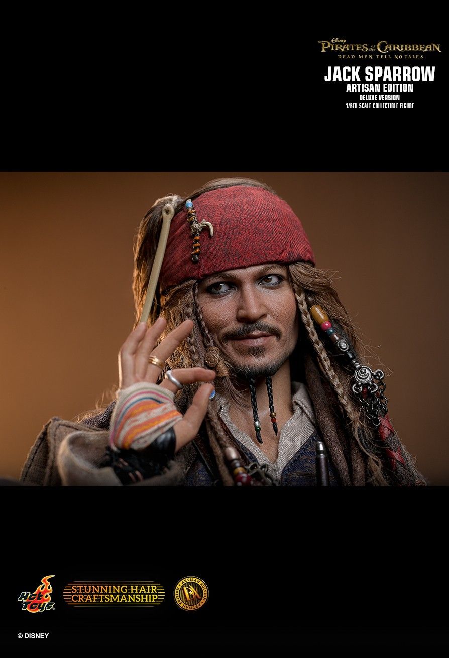 Hot Toys DX39 - Pirates Of The Caribbean : Dead Men Tell No Tales - Jack Sparrow Artisan Edition【Pre-Order】